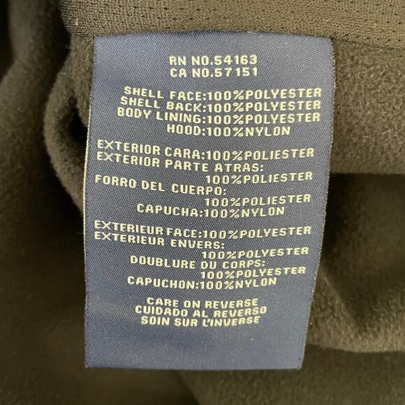 Dockers Mens Jacket XL Gray Zip in Hood Full Zip Front Softshell Coat Gorpcore - Picture 10 of 12